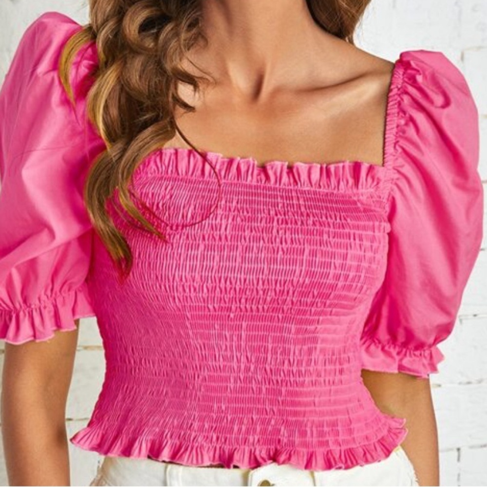 Shirred Top